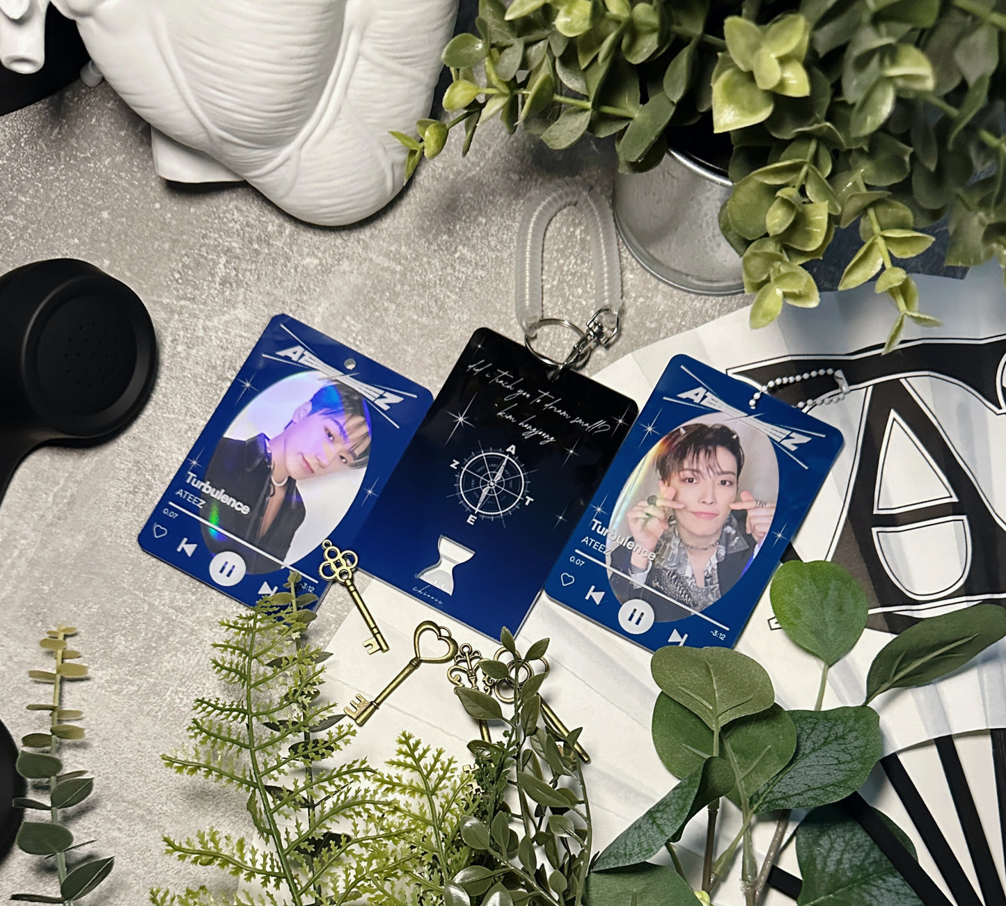 ATEEZ "Turbulence" Acrylic Photocard Holder