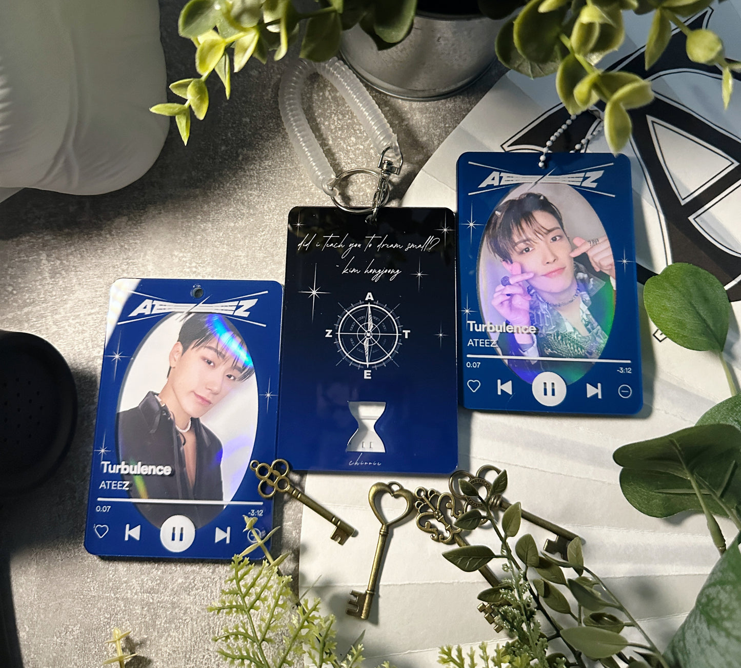 ATEEZ "Turbulence" Acrylic Photocard Holder