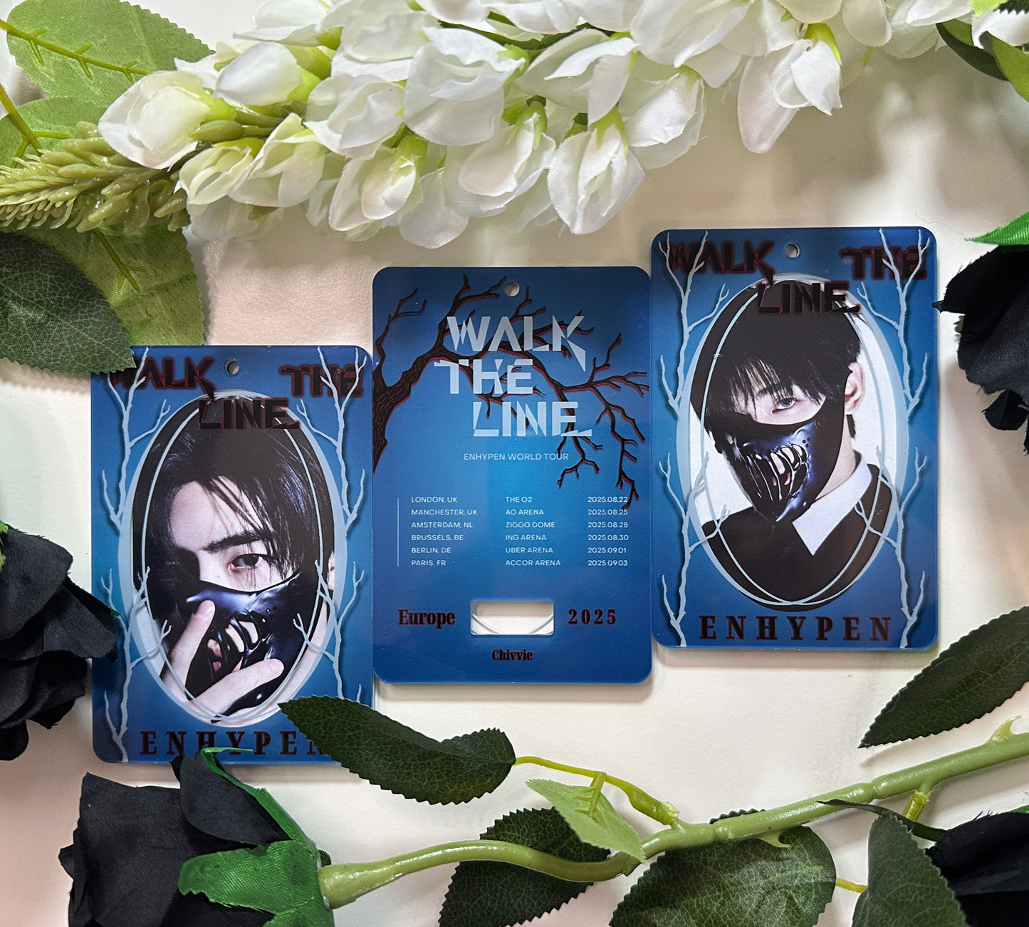 ENHYPEN "Walk the Line World Tour Europe" Acrylic Photocard Holder