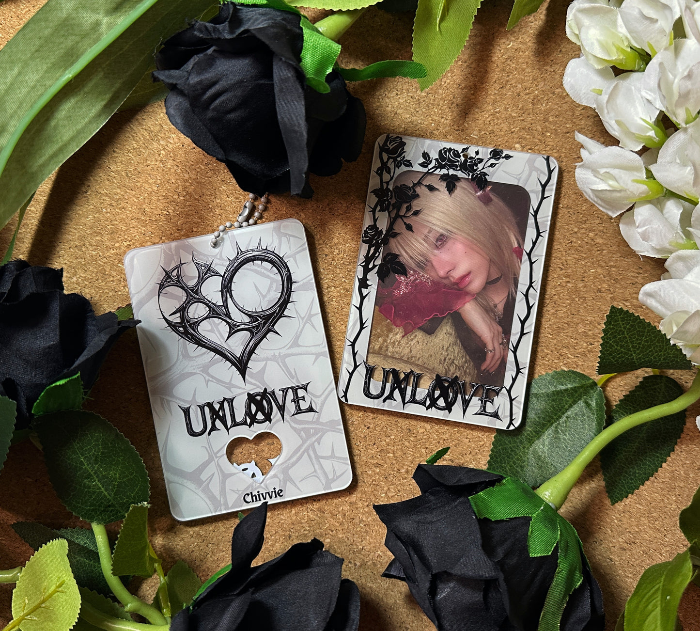 XLOV "Unlove" Acrylic Photocard Holder