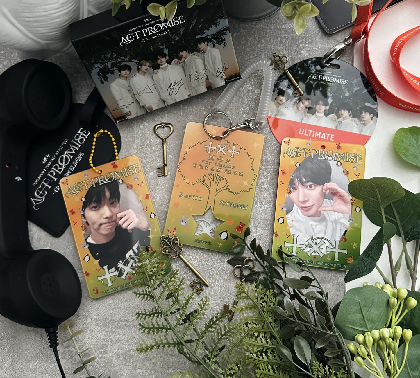 TXT "Act: Promise Berlin" Acrylic Photocard Holder