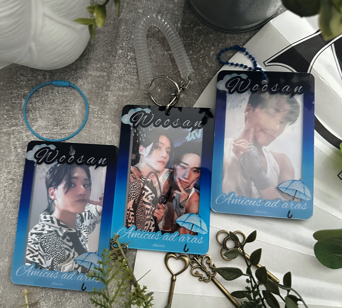 Woosan "Amicus ad Aras" Acrylic Photocard Holder