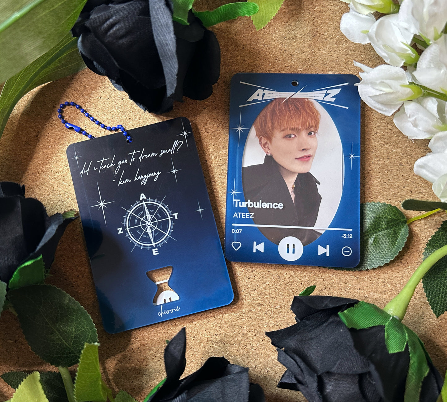 ATEEZ "Turbulence" Acrylic Photocard Holder