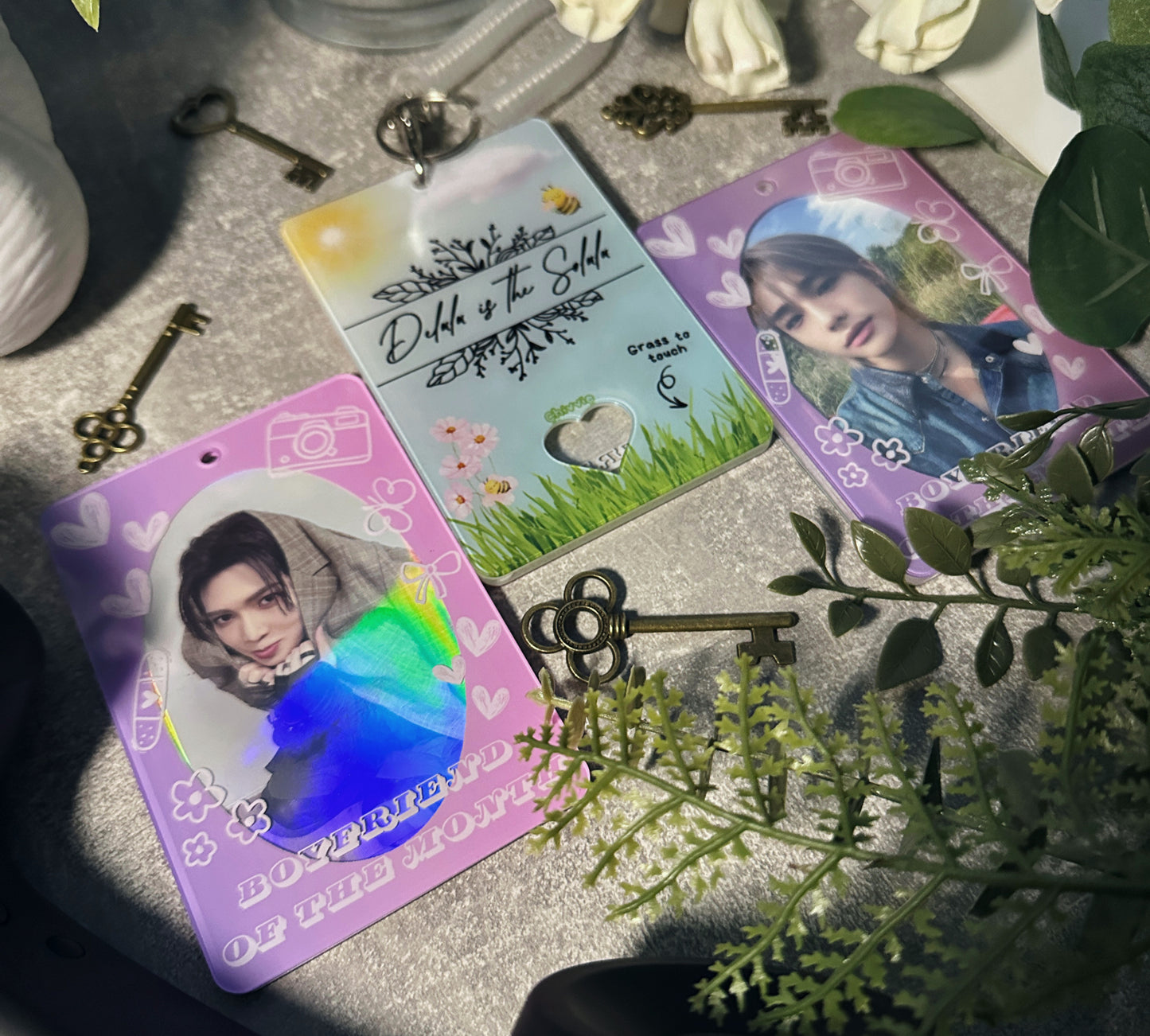 "Delulu - Boyfriend of the Month" Acrylic Photocard Holder