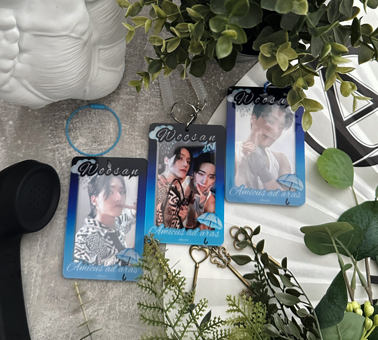 Woosan "Amicus ad Aras" Acrylic Photocard Holder