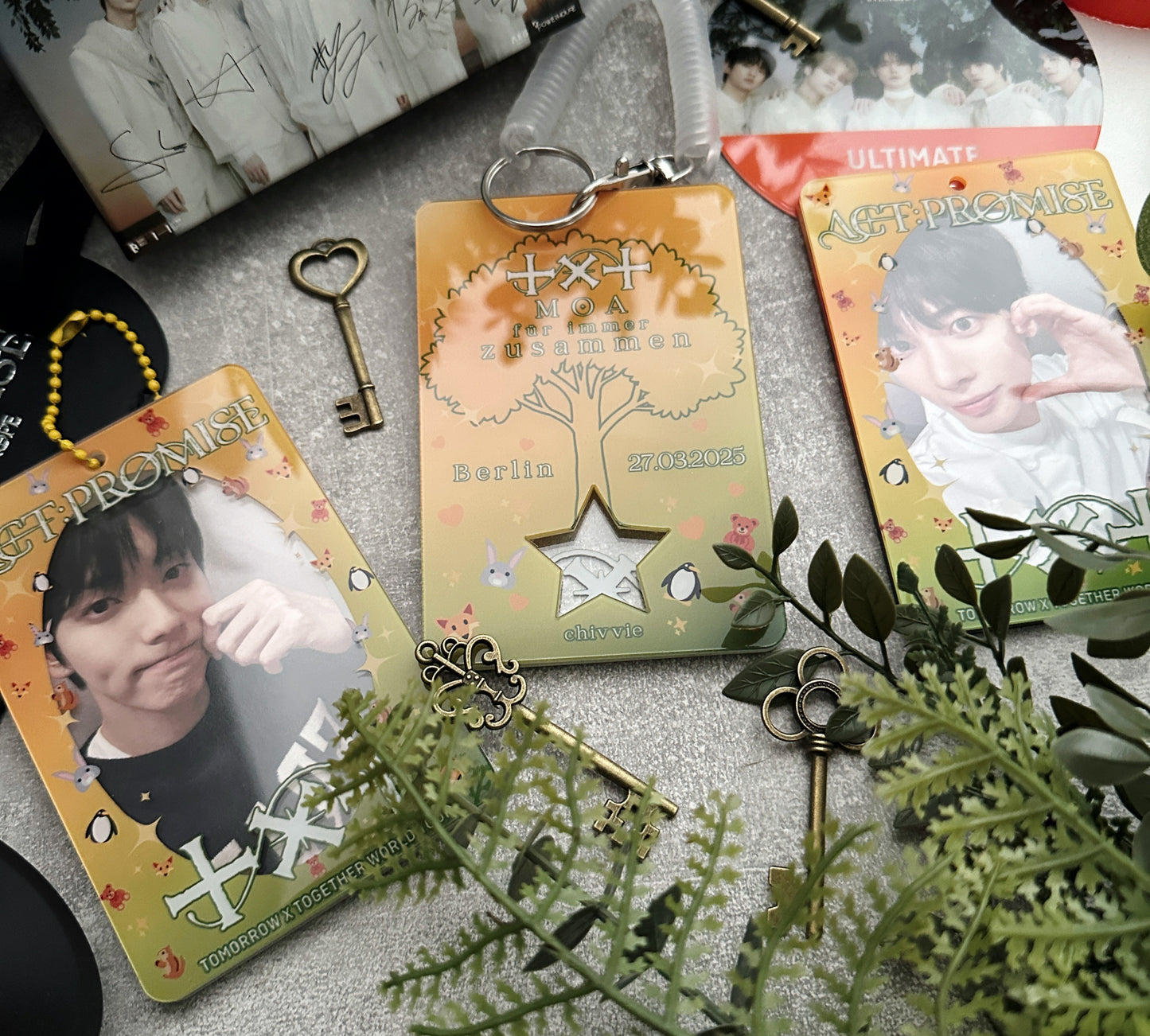 TXT "Act: Promise Berlin" Acrylic Photocard Holder