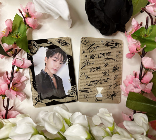 ATEEZ Magnetic Bookmarks + Acrylic Photocard Holder