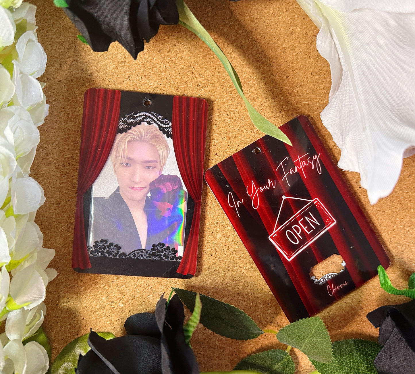 ATEEZ "In Your Fantasy" Acrylic Photocard Holder
