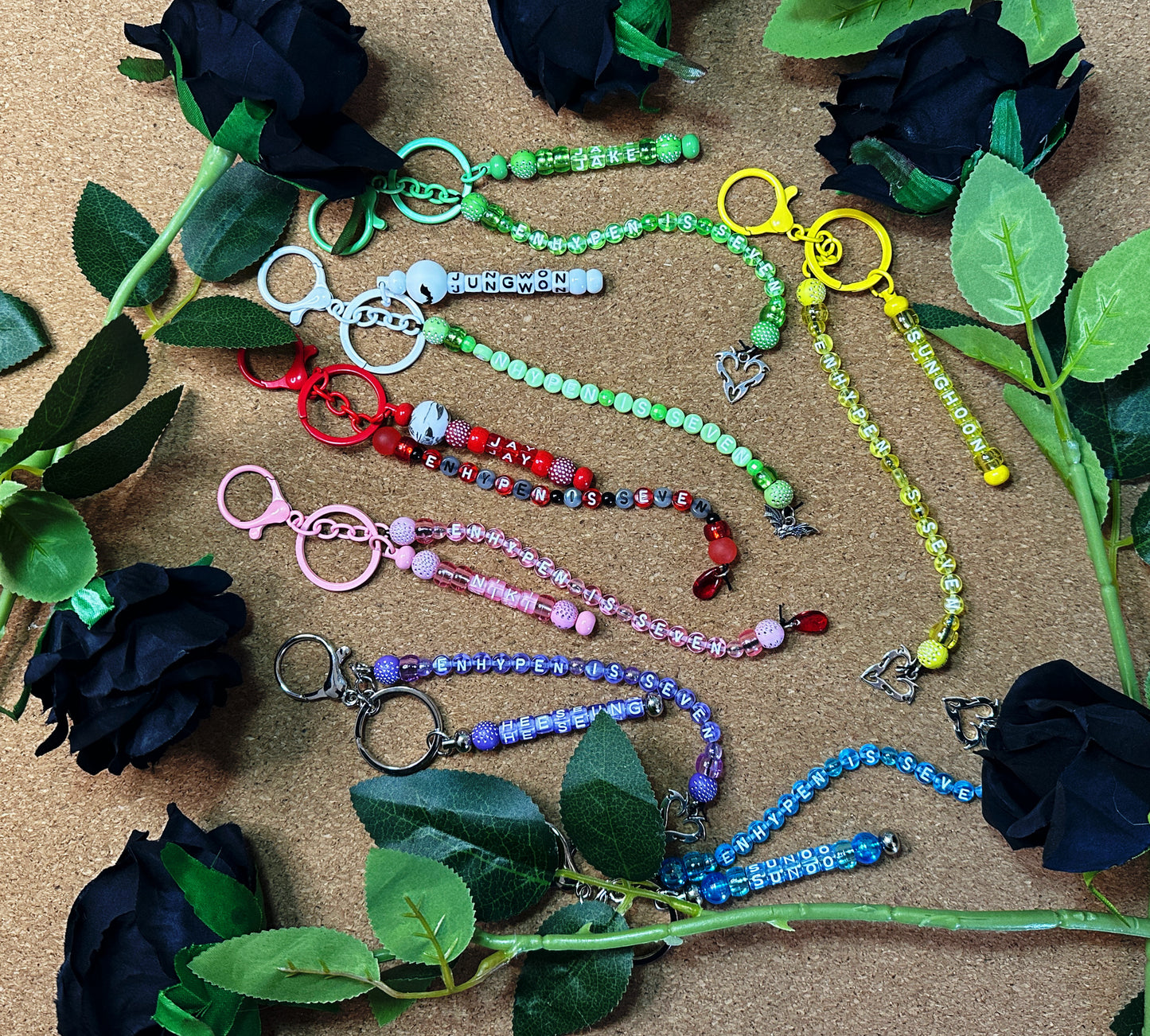 ENHYPEN is SEVEN Keychains