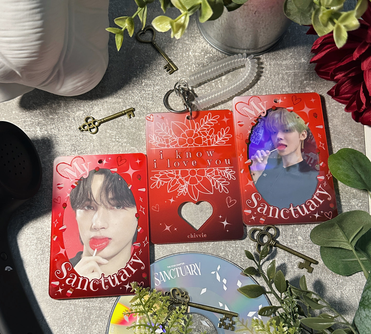 TXT "My Sanctuary" Acrylic Photocard Holder