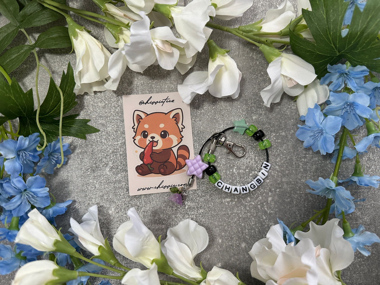 STRAY KIDS Safety Attatchment Keyring