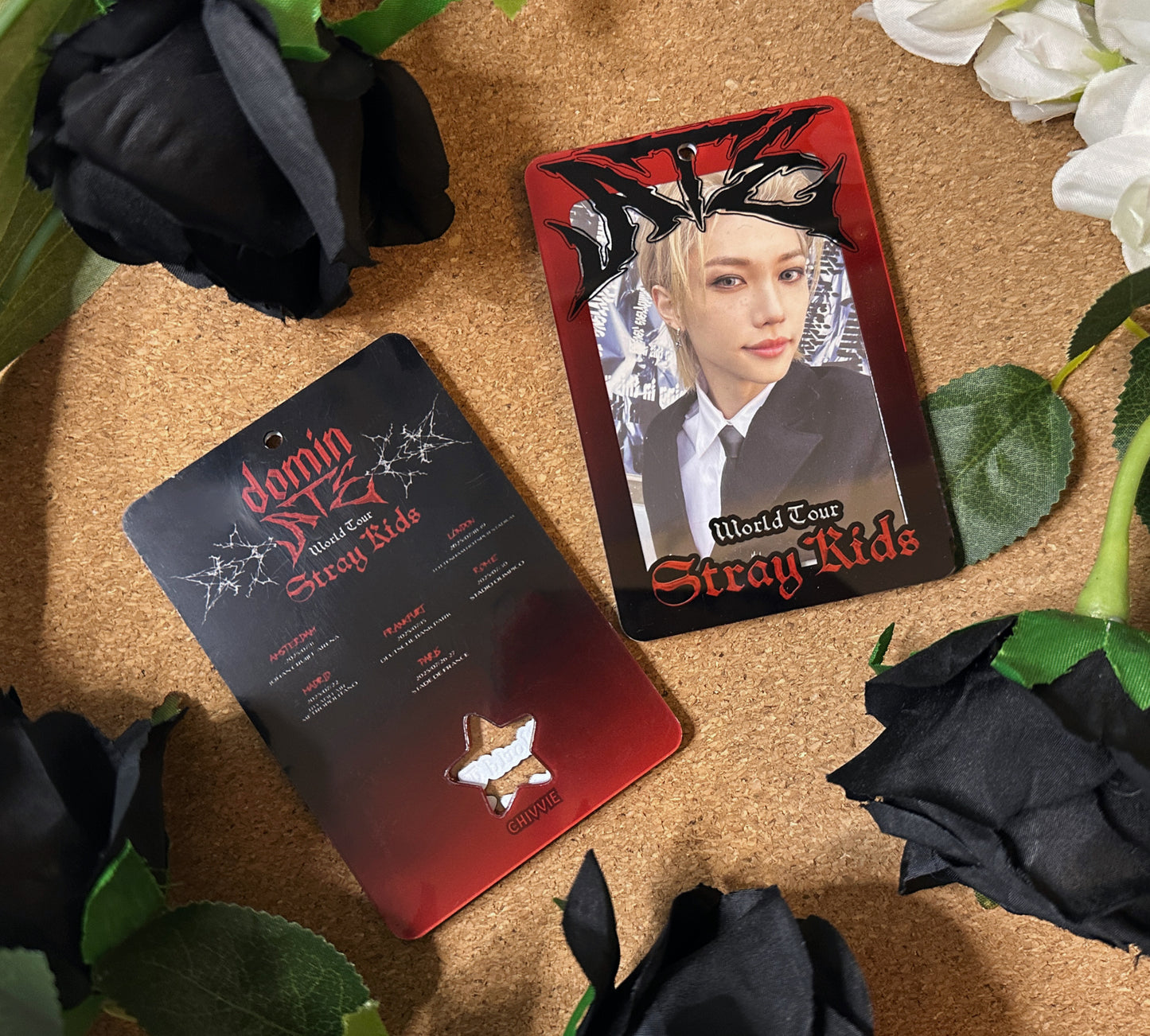 SKZ "DominATE World Tour Europe" Acrylic Photocard Holder