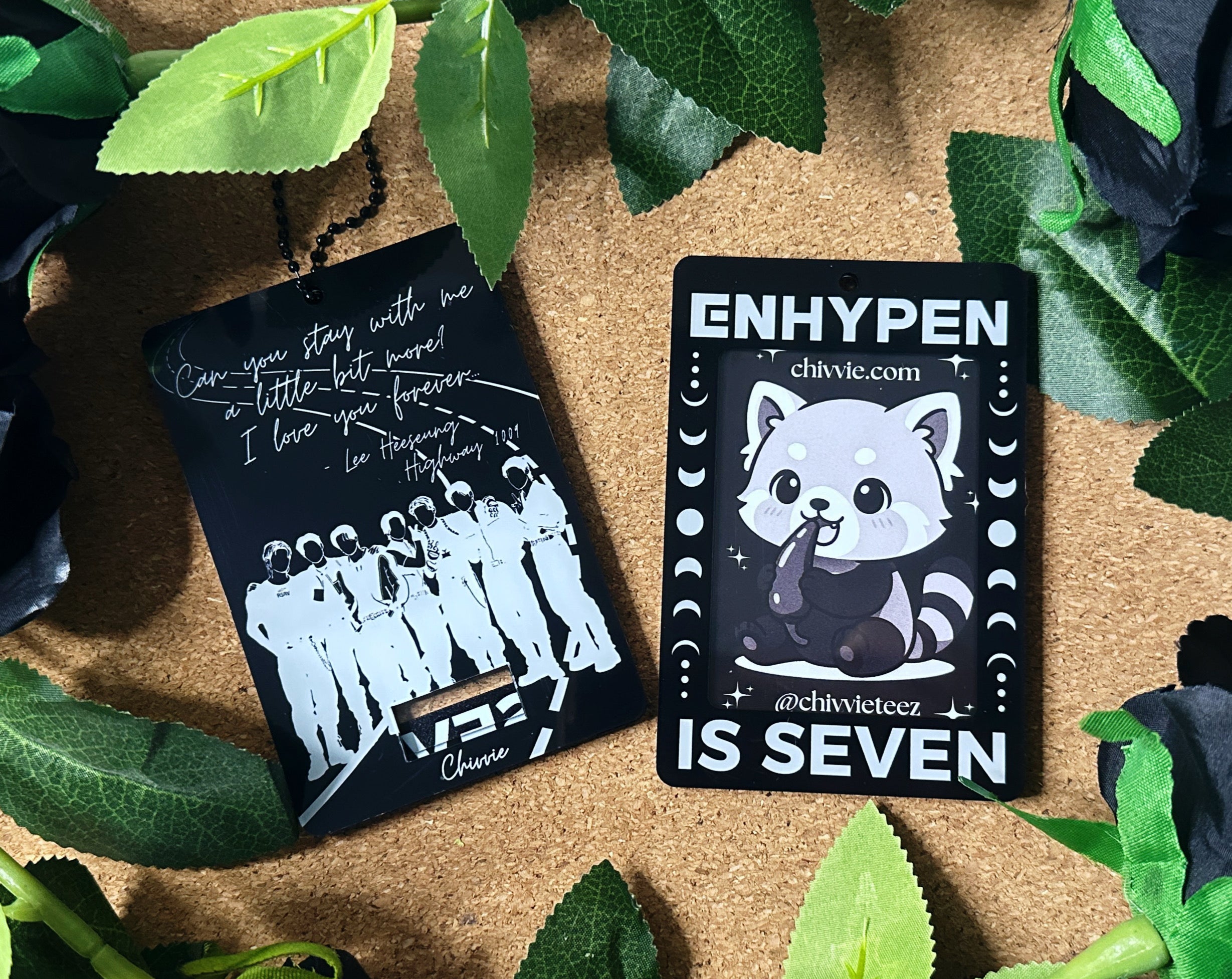 ENHYPEN is Seven “Highway 1009“ Acrylic Photocard Holder – K-Pop