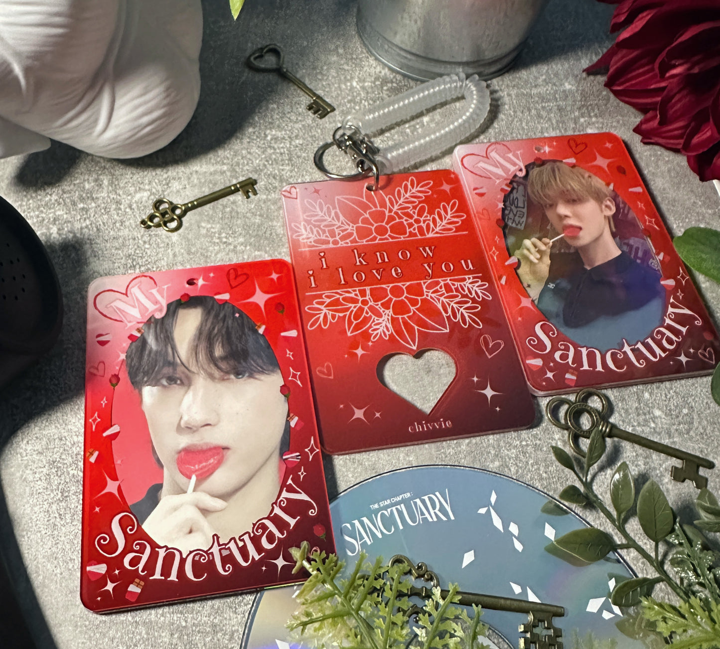 TXT "My Sanctuary" Acrylic Photocard Holder