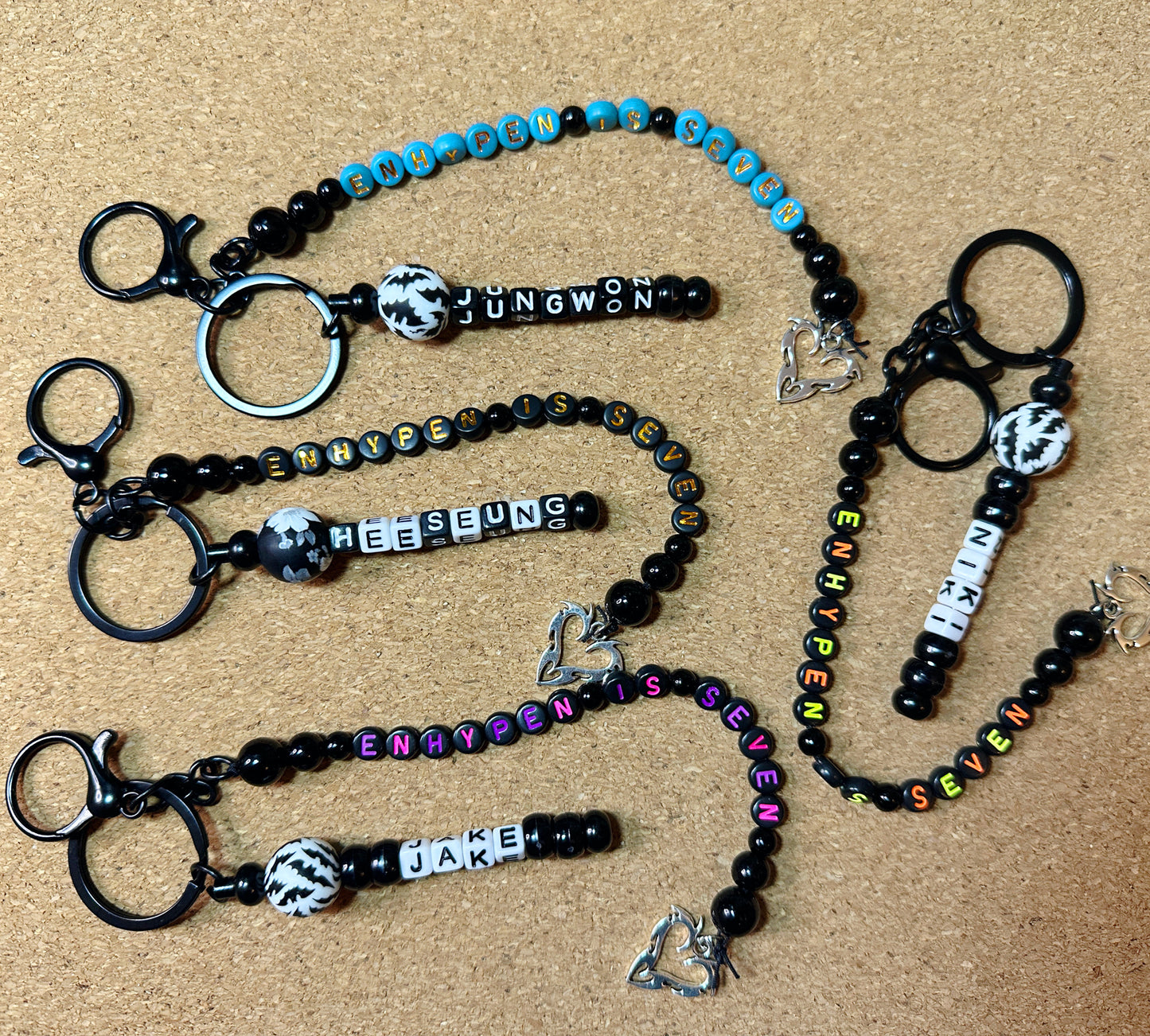 ENHYPEN is SEVEN Keychains