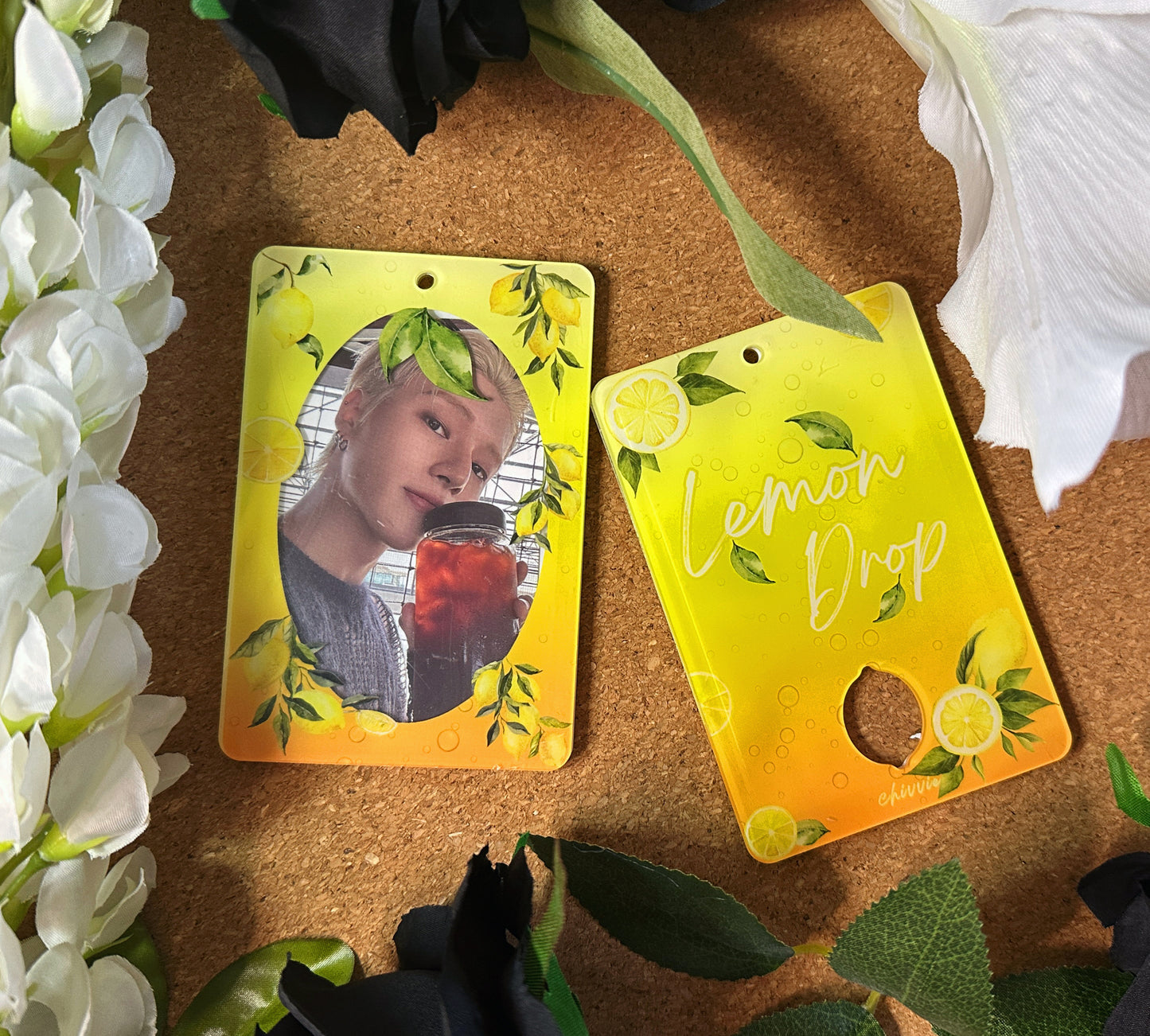 ATEEZ "Lemon Drop" Acrylic Photocard Holder