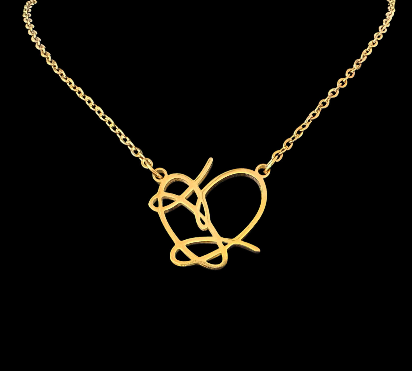 BTS “Love Yourself“ Heart Necklace