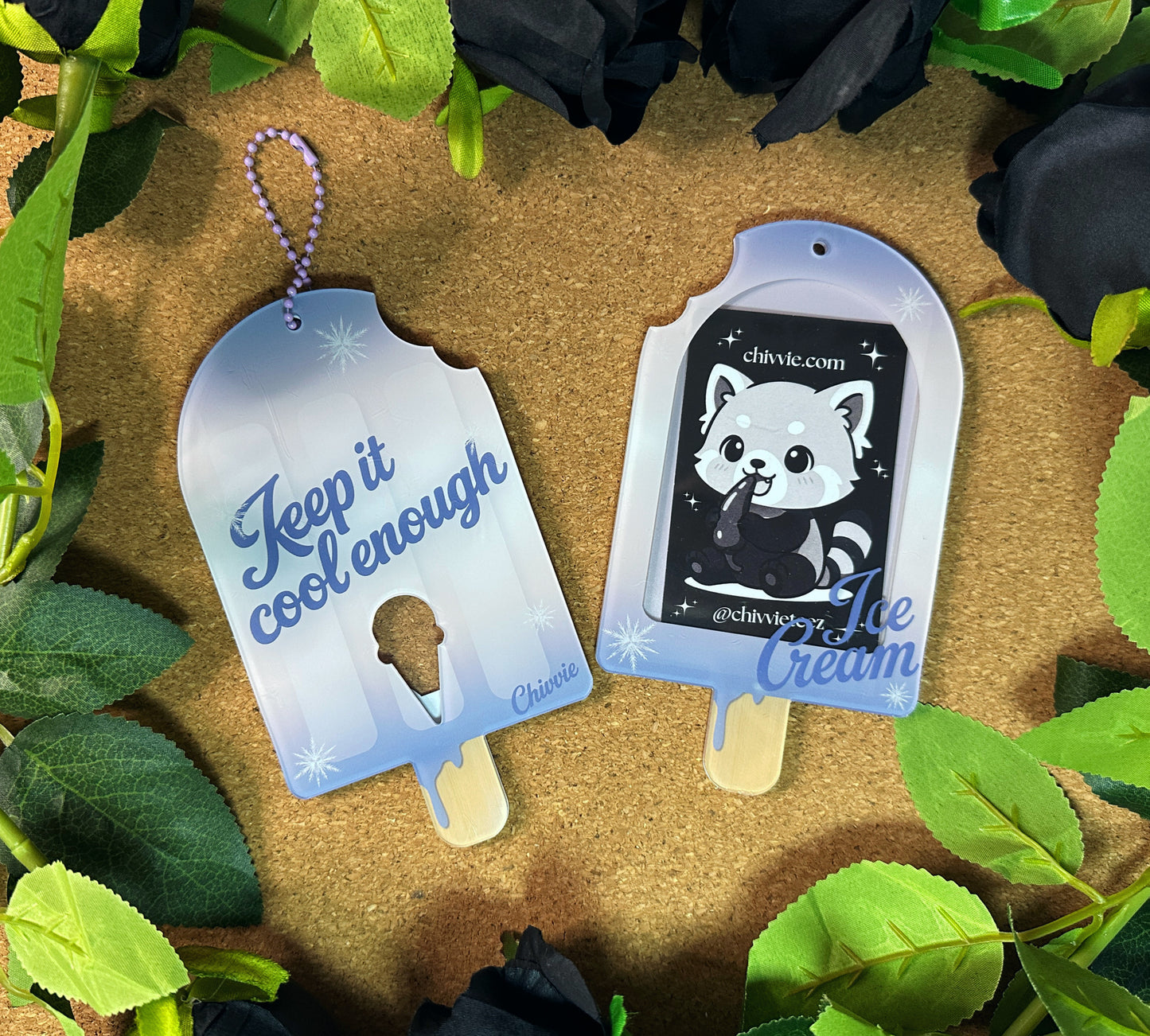 TXT Yeonjun "Ice Cream" Acrylic Photocard Holder