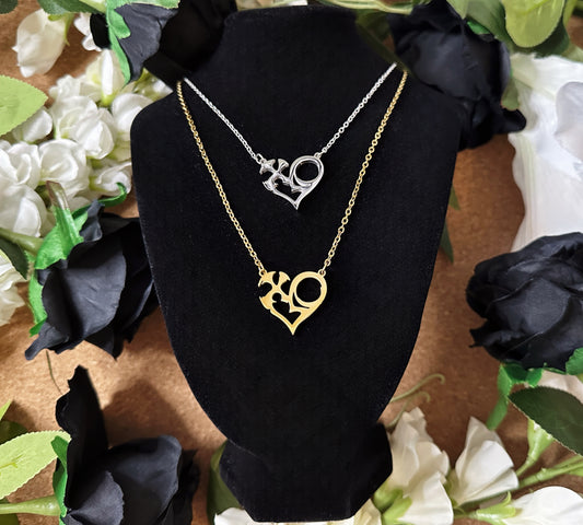 XLOV “Heart Logo“ Necklace
