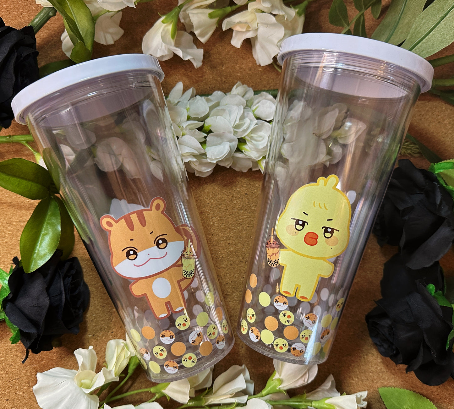 ATEEZ Aniteez 700ml Boba Cup