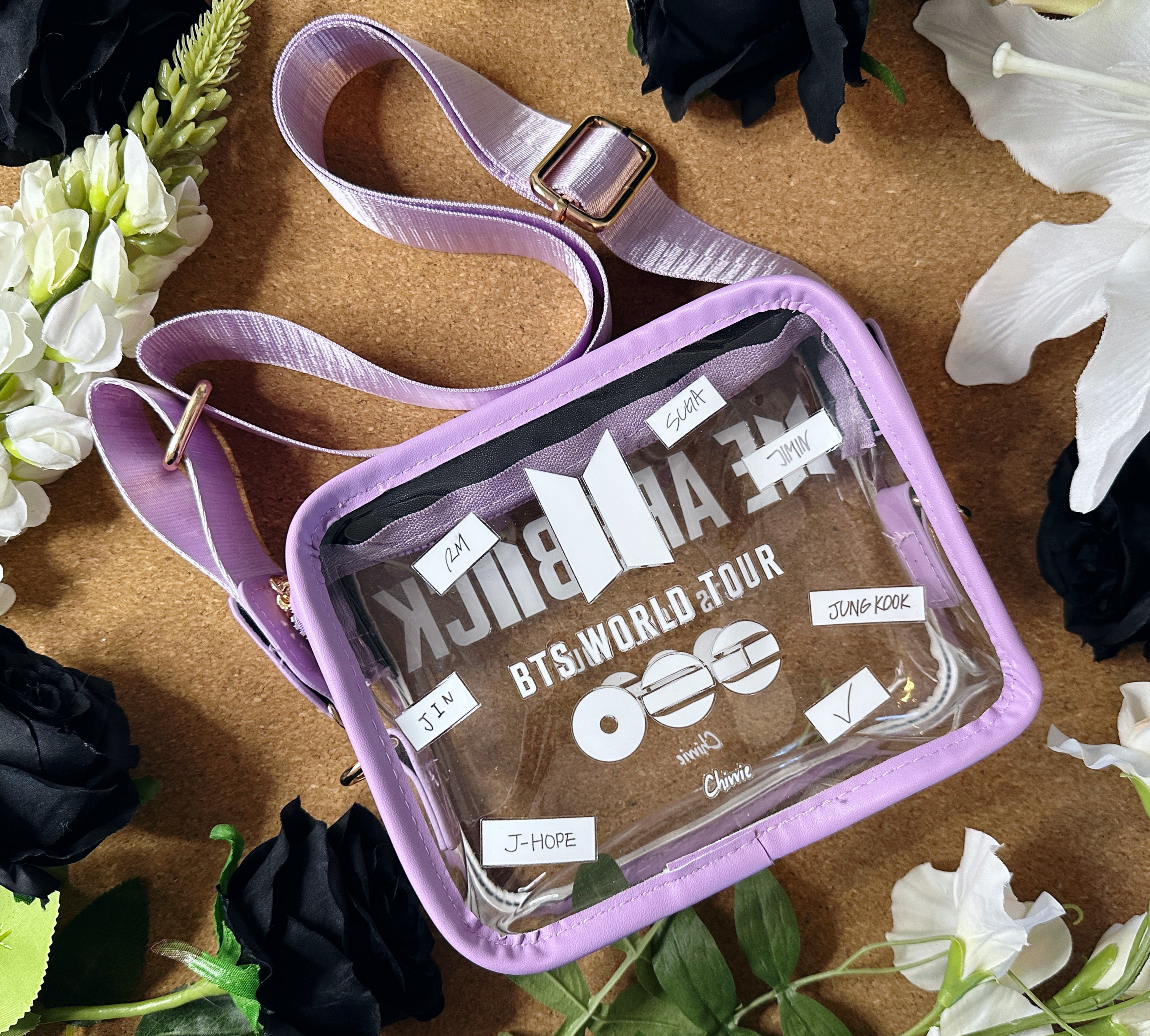 BTS “ARIRANG World Tour“ Clear Concert Bags – K-Pop Essentials by