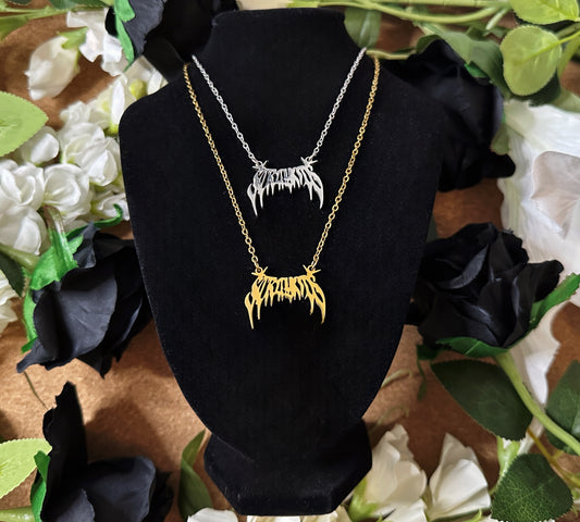 SKZ “DominATE Tour Name Logo“ Necklace