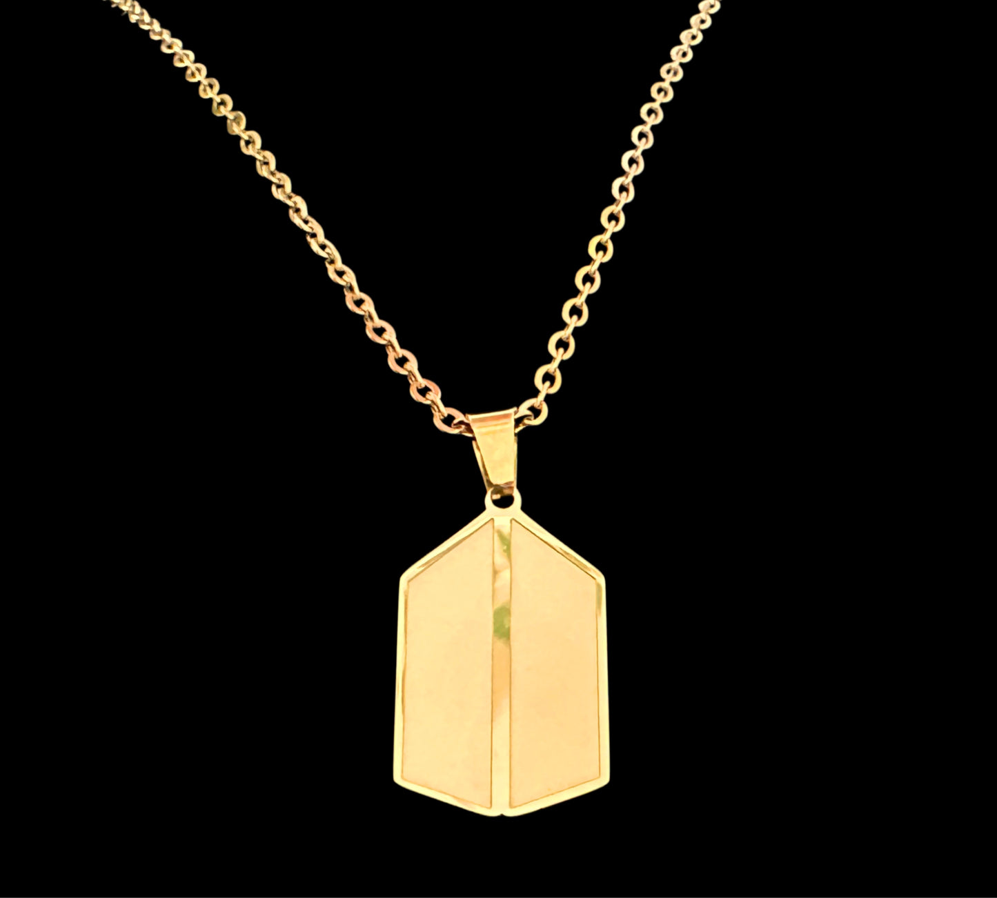 BTS "ARMY Logo" Necklace [frosted/matt]
