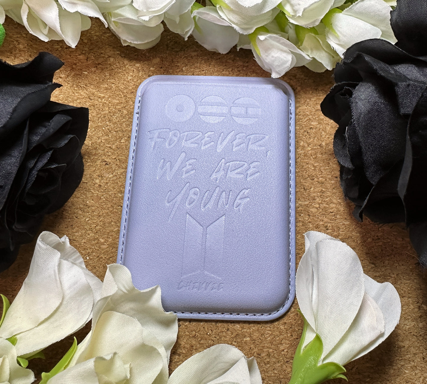 BTS “ARIRANG“ Magnetic Phone Wallets [purple]