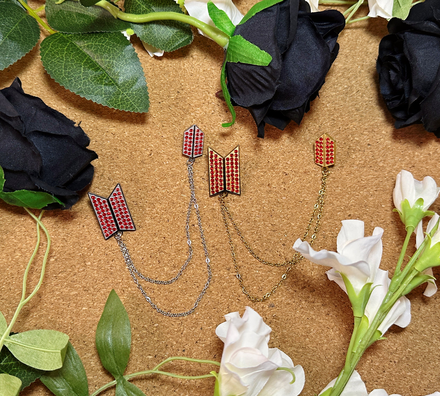 BTS x ARMY Chain Pins