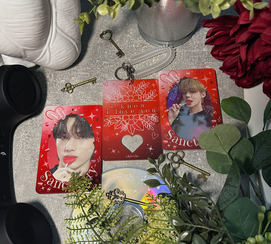 TXT "My Sanctuary" Acrylic Photocard Holder