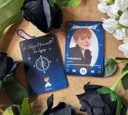 ATEEZ "Turbulence" Acrylic Photocard Holder