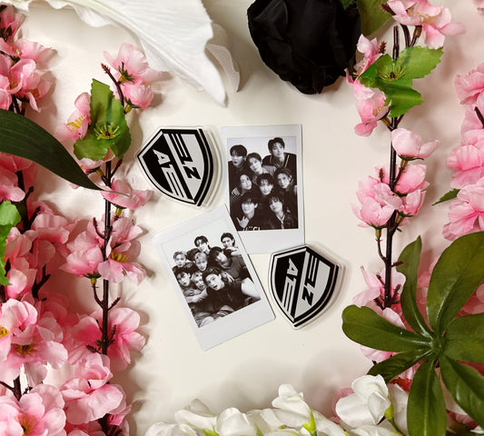 ATEEZ “The Real School“ Badge Acrylic Phone Grip