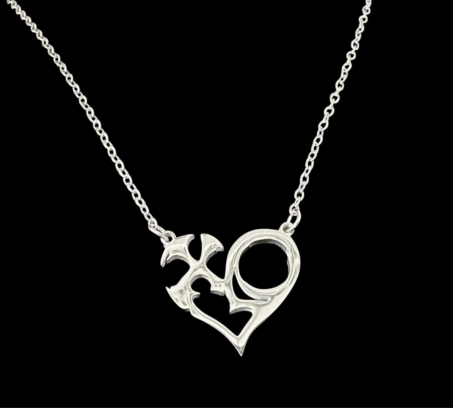 XLOV “Heart Logo“ Necklace