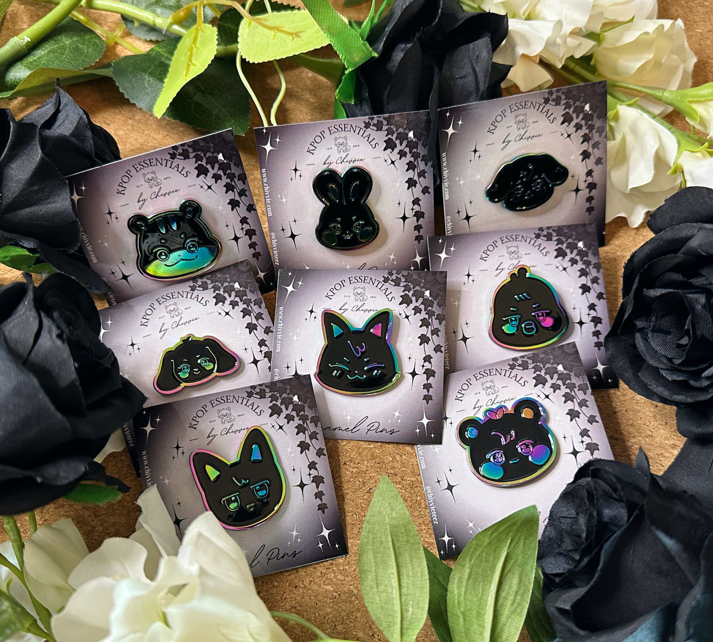ATEEZ “Rainbow ANITEEZ“ Enamel Pins