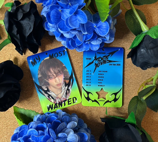 P1Harmony "Most Wanted Europe Tour" Acrylic Photocard Holder