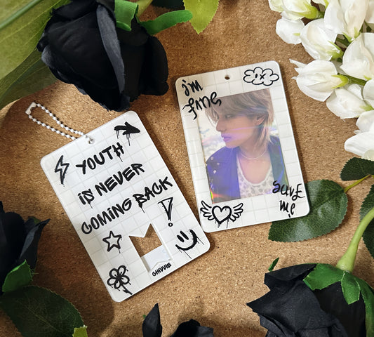 BTS "Youth is Never Coming Back" Acrylic Photocard Holder