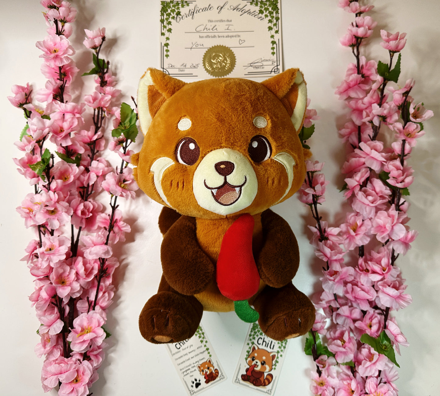 CHILI Red Panda Plush Doll