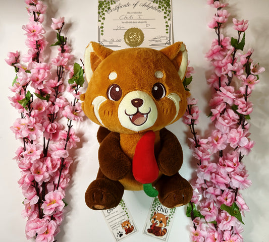 CHILI Red Panda Plush Doll