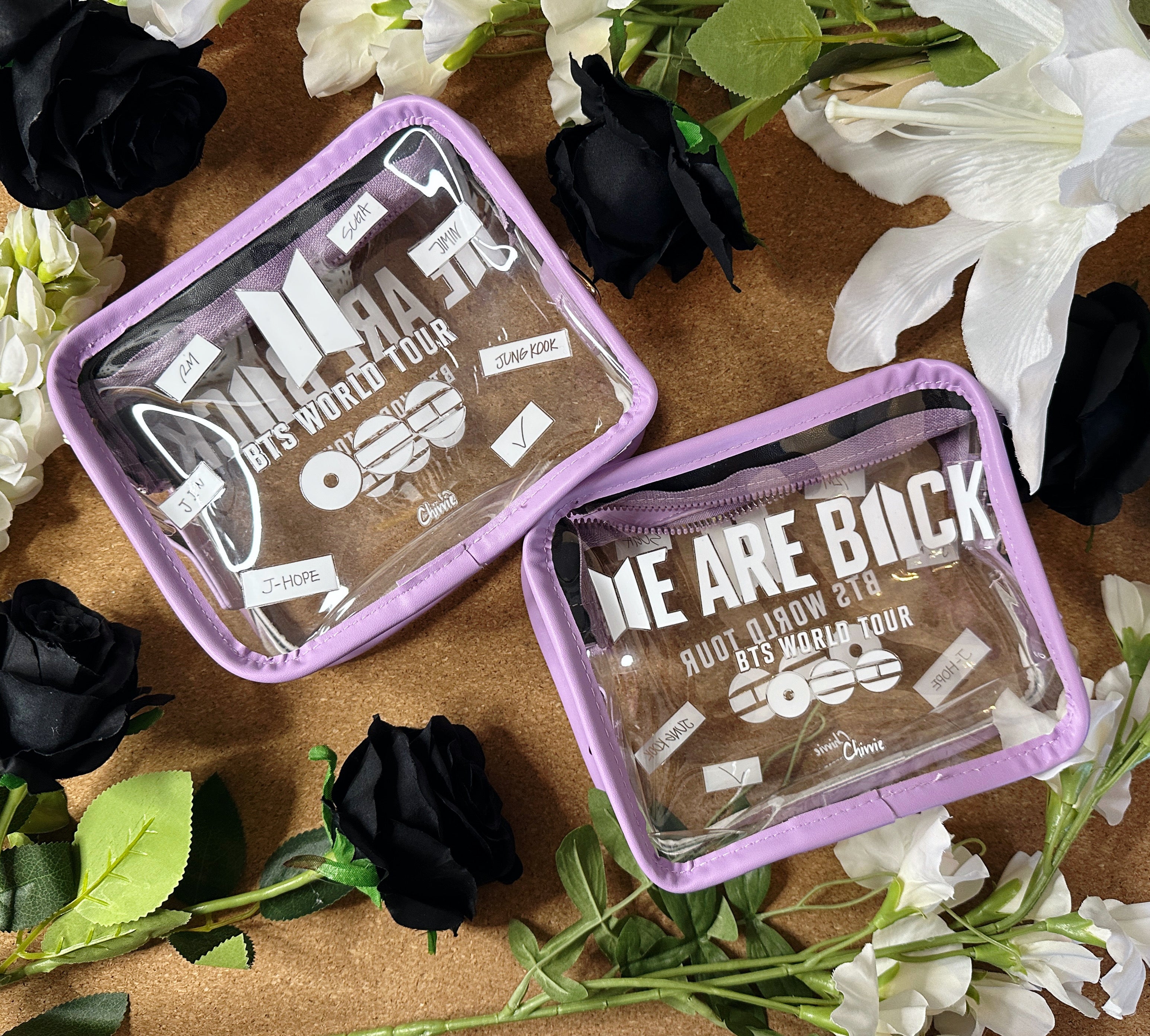 BTS “ARIRANG World Tour“ Clear Concert Bags – K-Pop Essentials by