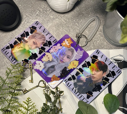 "HALANITEEZ" Acrylic Photocard Holder