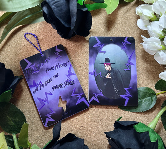 SAJA BOYS (K-Pop Demon Hunters) "YOUR IDOL" Acrylic Photocard Holder