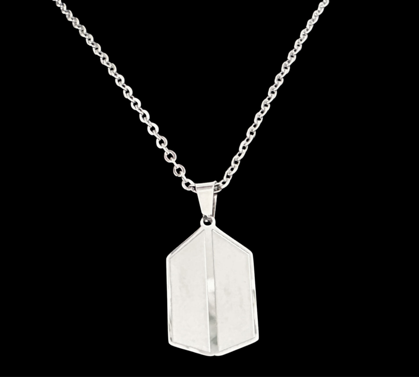 BTS "ARMY Logo" Necklace [frosted/matt]