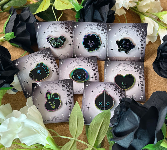 BTS “Rainbow BT21“ Enamel Pins