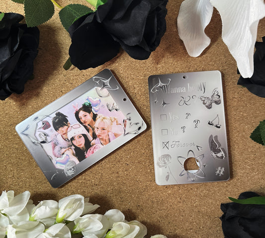 AESPA "Wanna be my AE?" Acrylic Photocard Holder