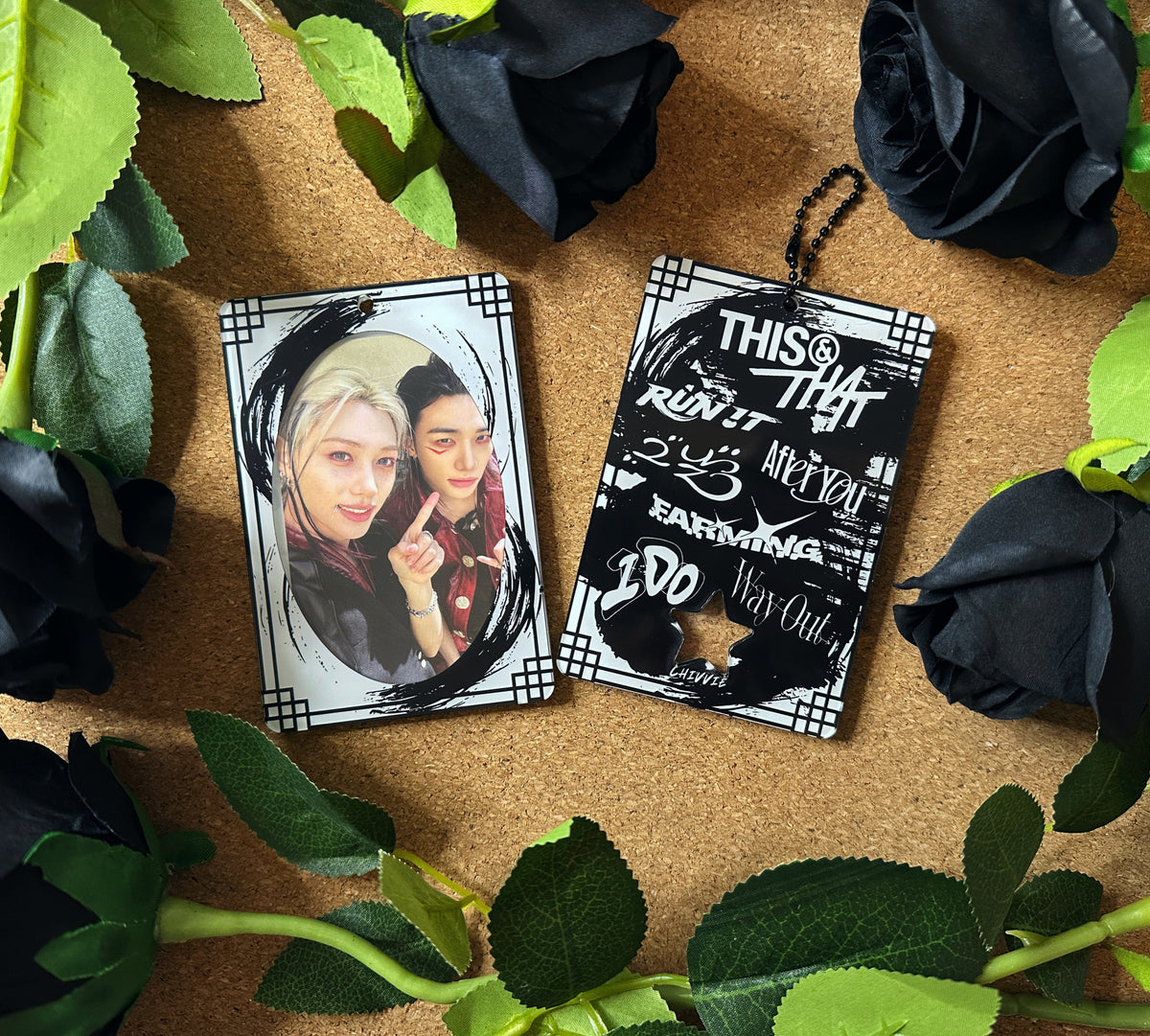 SKZ "RUN IT" Acrylic Photocard Holder