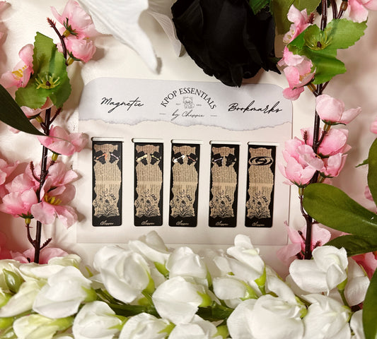 ATEEZ Magnetic Bookmarks + Acrylic Photocard Holder