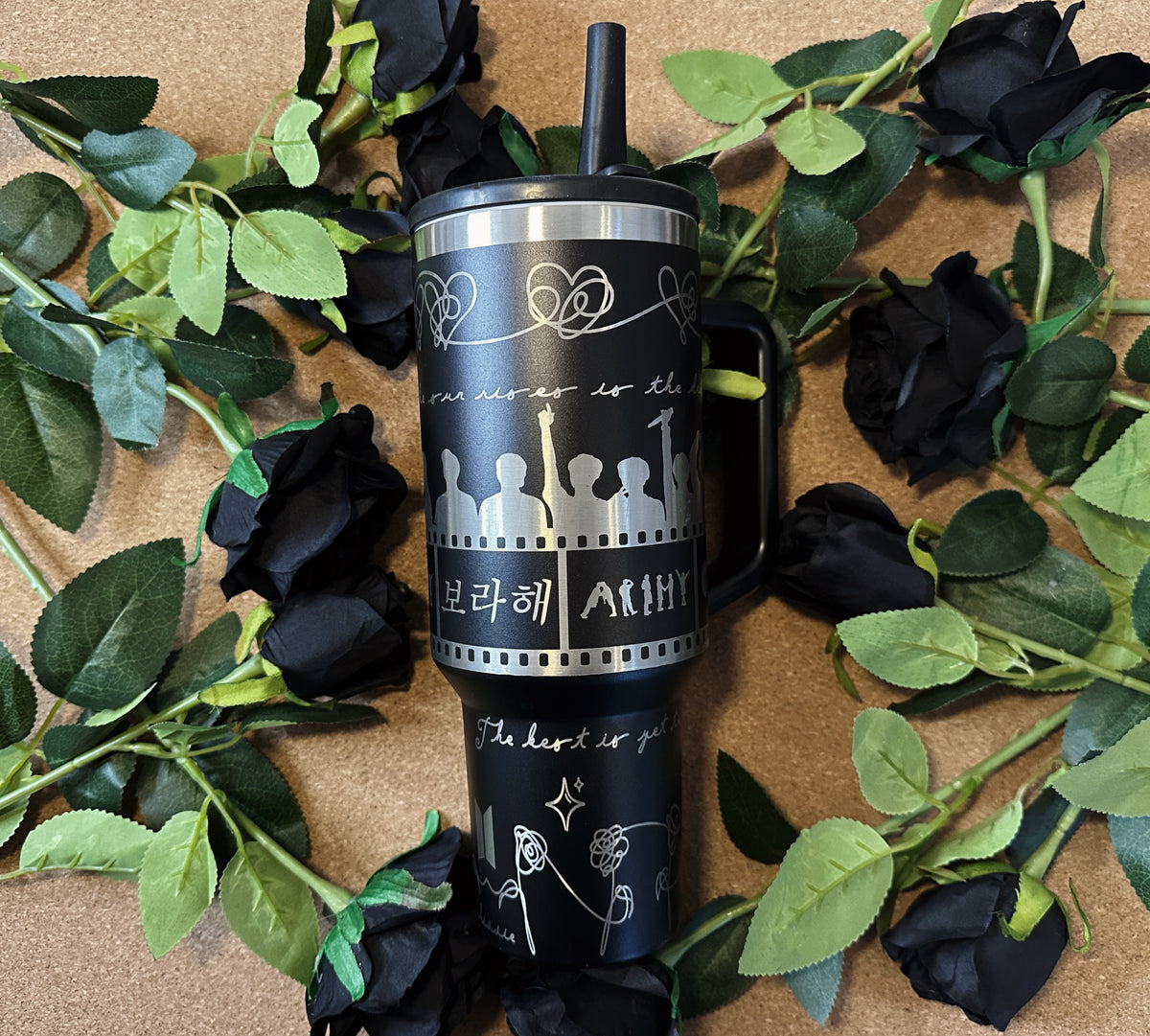 BTS 40oz Quencher Tumbler