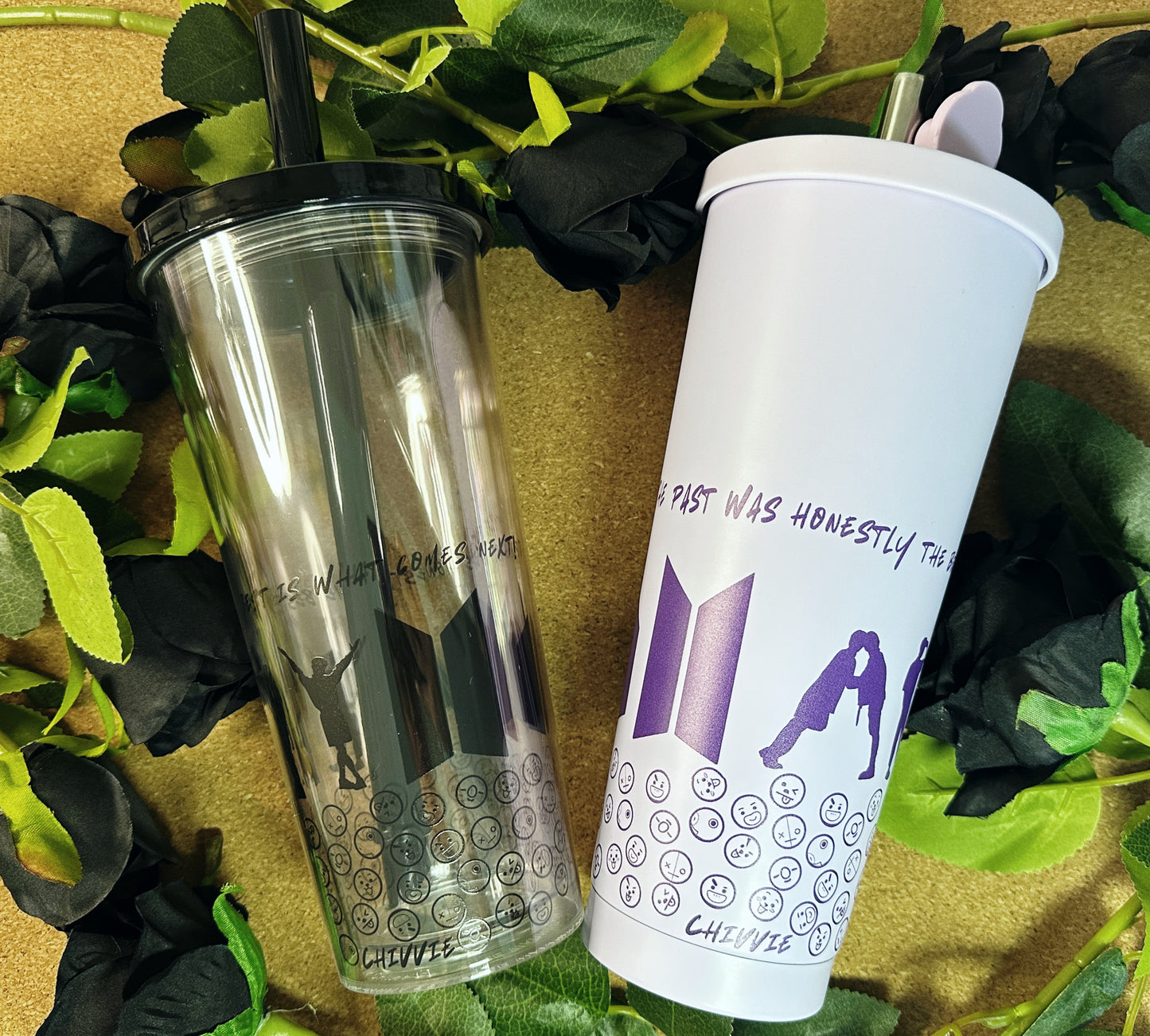 BTS 700ml Boba Cups