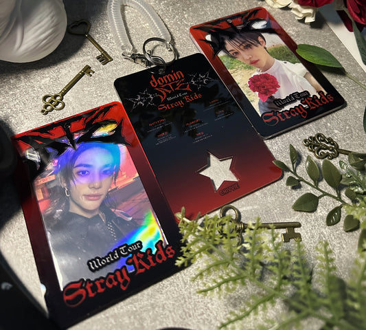 [Preorder] SKZ "DominATE World Tour Europe" Acrylic Photocard Holder