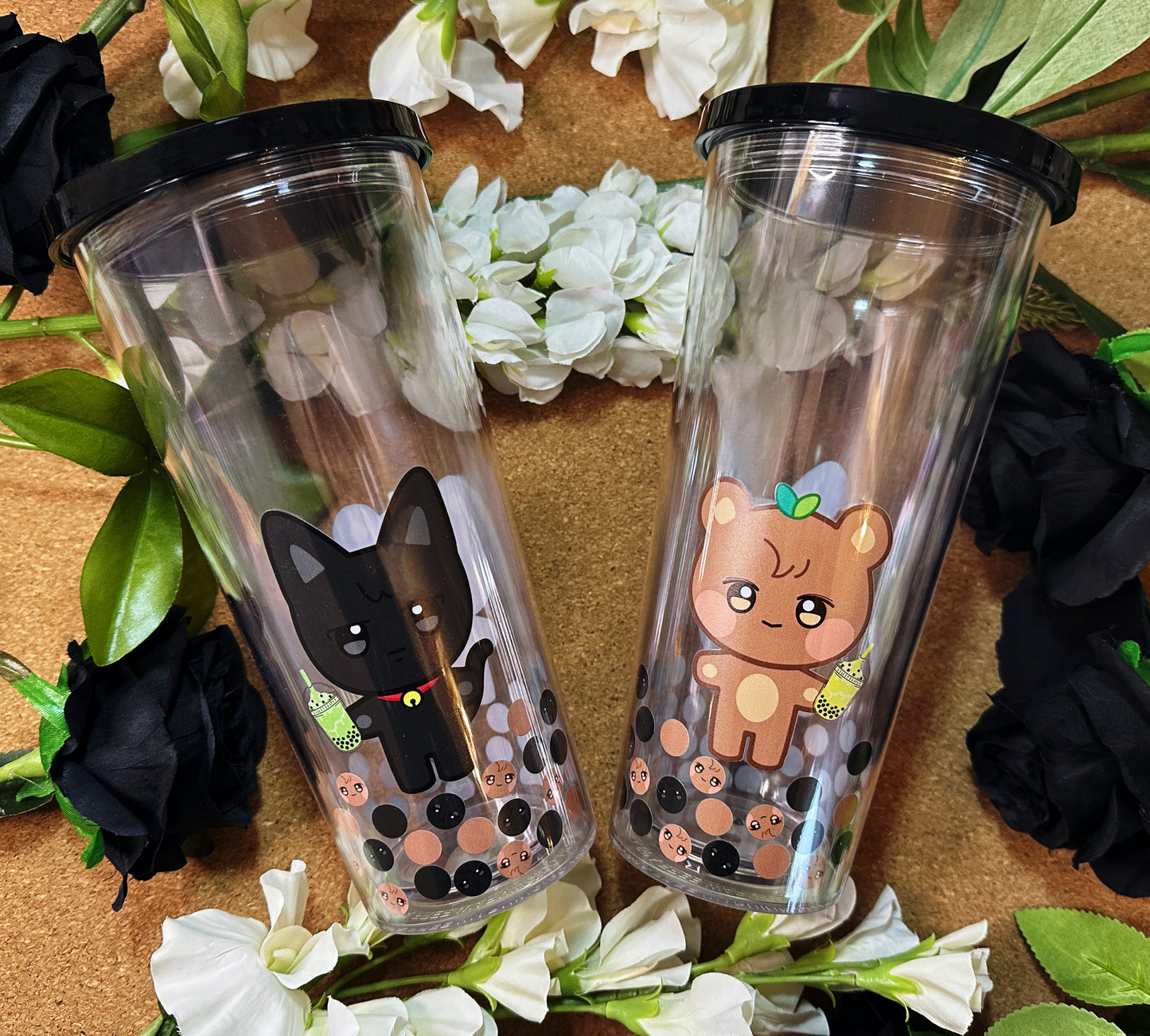 ATEEZ Aniteez 700ml Boba Cup